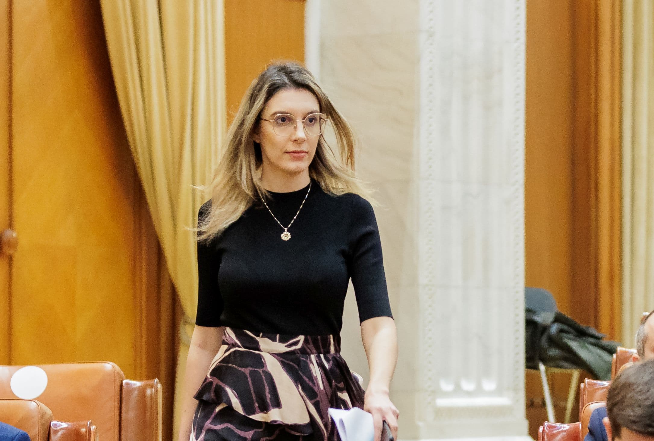 Diana Buzoianu in parlament