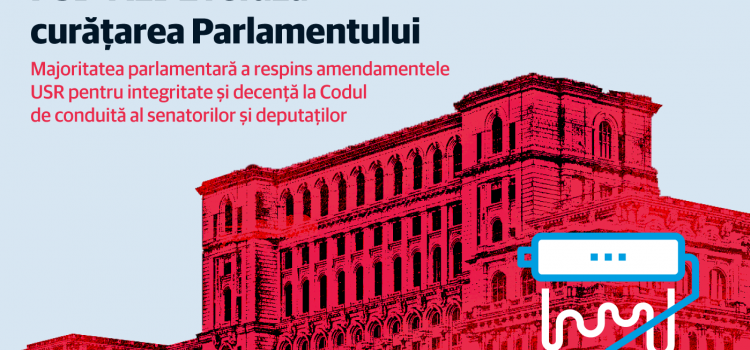 PSD-ALDE refuză curățarea Parlamentului