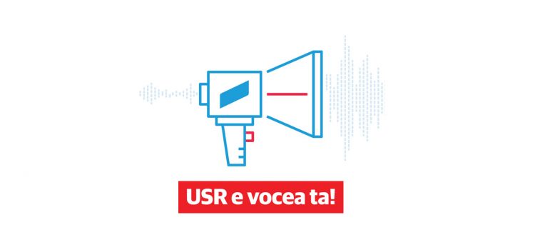 Lansăm cea mai mare campanie de consultare civică din istoria politică a României: ”USR e vocea ta!”
