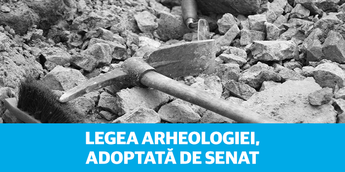 Legea arheologiei, adoptată de Senat