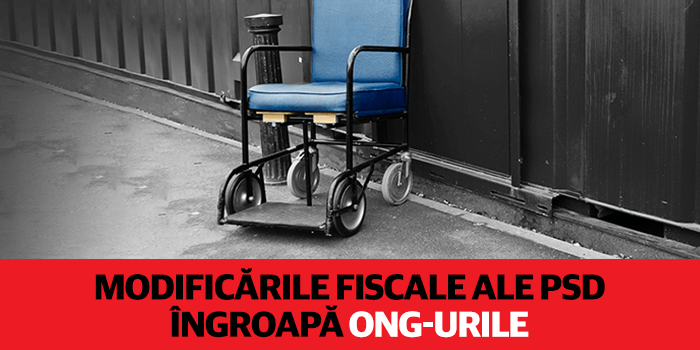 Modificările fiscale ale PSD îngroapă ONG-urile