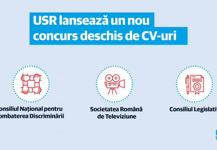 Un nou apel public de candidaturi pentru funcții de conducere în instituții publice