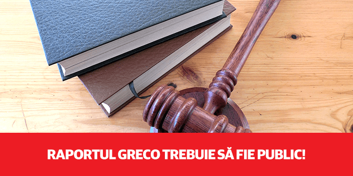 Parlamentul trebuie să solicite publicarea raportului GRECO