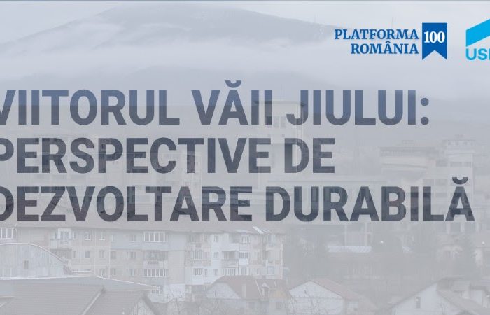 Viitorul Văii Jiului: Soluțiile de dezvoltare durabilă ale cetățenilor, prezentate de USR și Platforma România 100