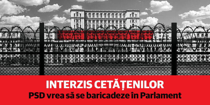 Abuzuri PSD pe bandă rulantă: USR nu mai are dreptul să invite oameni în Parlament