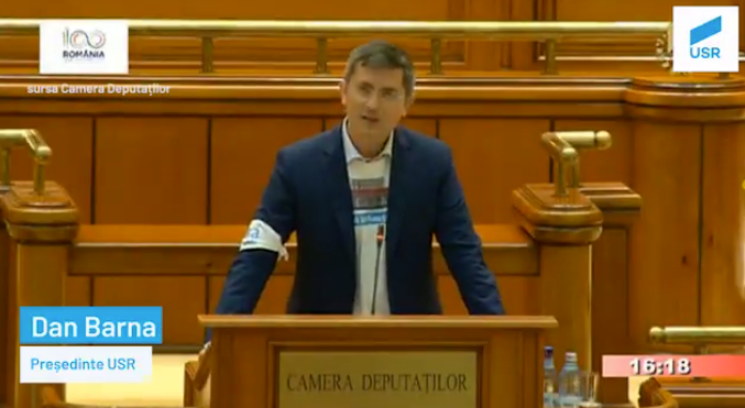 USR a votat pentru moțiunea Guvernului Marionetă: Liviu Dragnea, cel mai mare rău care i se poate întâmpla României