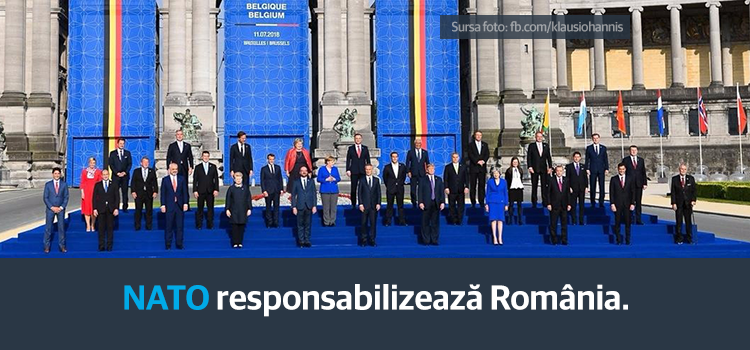 NATO responsabilizează România