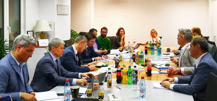 Alianța 2020 USR PLUS, întâlnire cu reprezentanții Coaliției pentru Dezvoltarea României: Ne dorim un parteneriat cu mediul de afaceri
