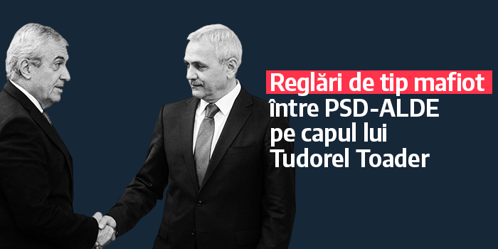 USR: Moțiunea simplă – Reglări de tip mafiot între PSD-ALDE pe capul lui Tudorel Toader