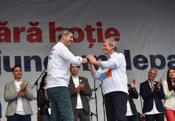 Alianța 2020 USR PLUS, primul miting electoral la Cluj-Napoca