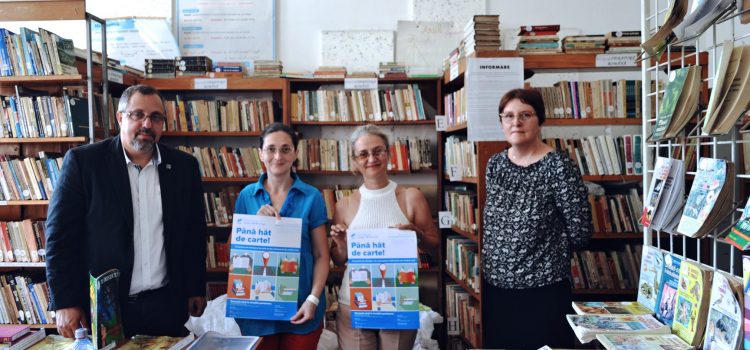 Până hăt de carte!  – Senatorul Dan Lungu a făcut noi donații de peste o mie de cărți