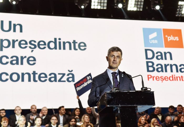 Dan Barna, candidatul Alianței USR PLUS la alegerile prezidențiale, la Sibiu: Voi fi Președintele care va reforma România