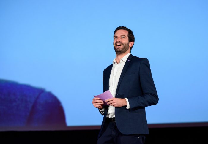 András Fekete-Győr, președintele partidului Momentum, în Cluj: Avem nevoie de o schimbare a culturii politice
