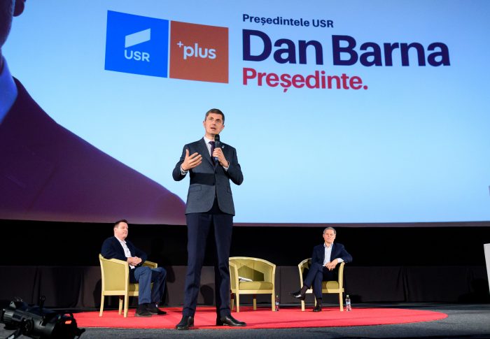 Dan Barna, în Cluj-Napoca: Un tur doi fără PSD este despre o Românie care reușește să lase în urmă coșmarurile trecutului
