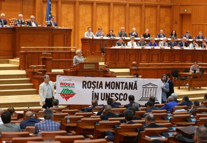 De Ziua Culturii Naționale, USR solicită Guvernului reluarea procedurilor de includere a Rosiei Montane în UNESCO