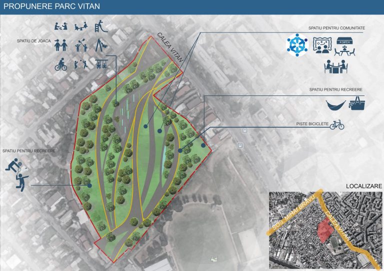 Realizarea unui parc nou in S3 – Parcul Vitan