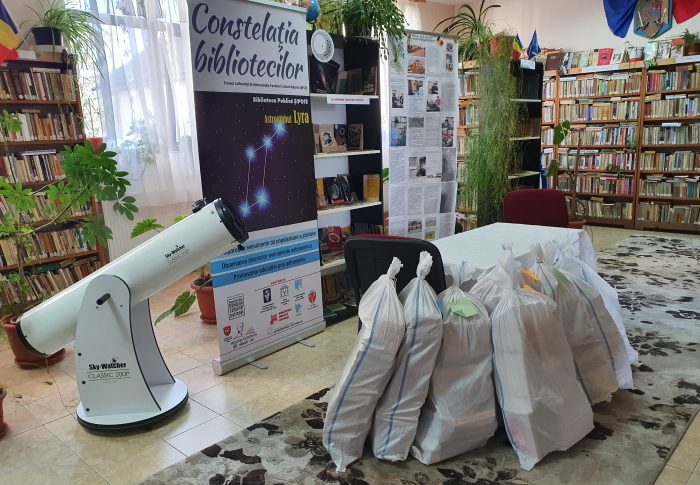 „Până hăt de carte”, donație de 470 de cărți la Șipote