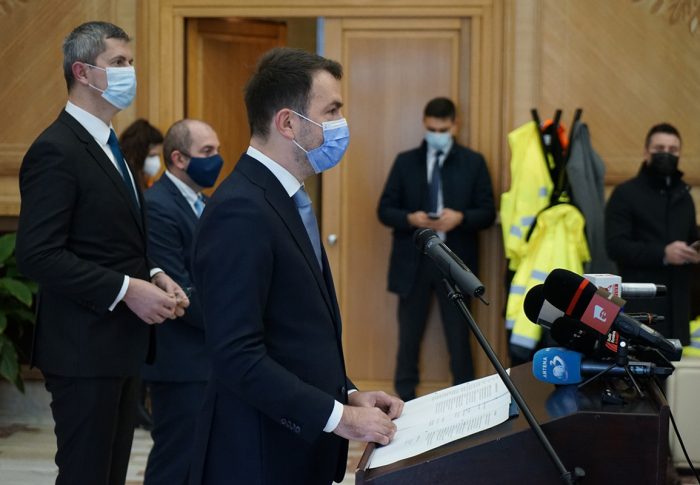 Dan Barna și Cătălin Drulă, la deschiderea Pistei 2 a Aeroportului Otopeni: „Bugetul prevede investiții fără precedent în ceea ce privește componenta de infrastructură”