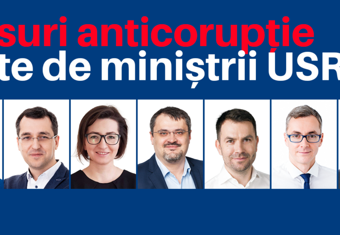 Măsurile anticorupție luate de miniștrii USR