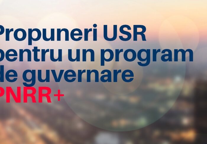 USR merge la consultări cu propunere de premier și program de guvernare