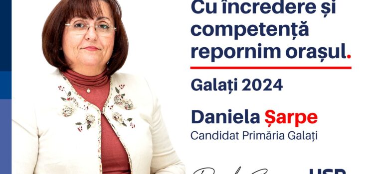 USR și-a ales candidata pentru primăria Galați