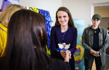 Oana Țoiu, prima vizită bilaterală a unui ministru român de externe la Kiev